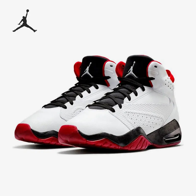 Jordan Lift Off Leather Versatile Shock Absorption Non-slip Wear-resistant Mid-top Retro Men's Basketball Shoes Men's AR4430-106