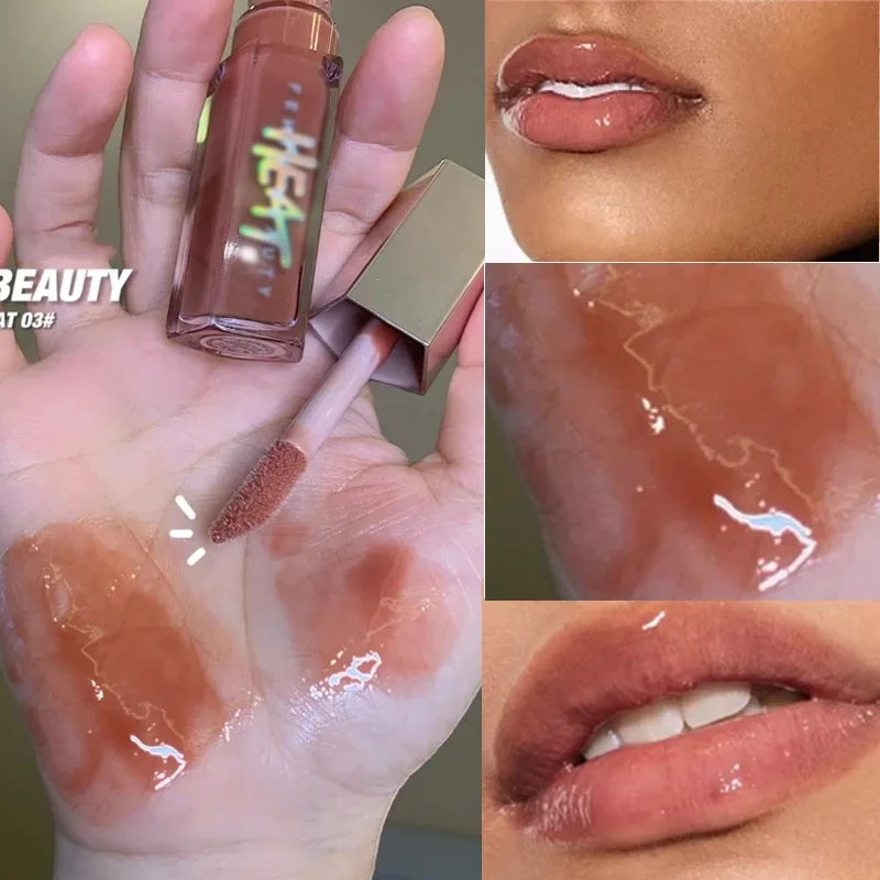 Fenty Beauty Gloss Lip Glaze Multi-color Moisten Shine Glitter Lip Plumper Makeup Beginner Liquid Lipstick Makeup Cosmetics