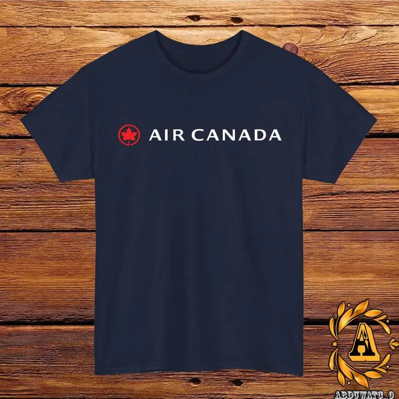 Air Canada Airlines Logo T Shirt Black Grey White Navy Red Light Blue S 5XL