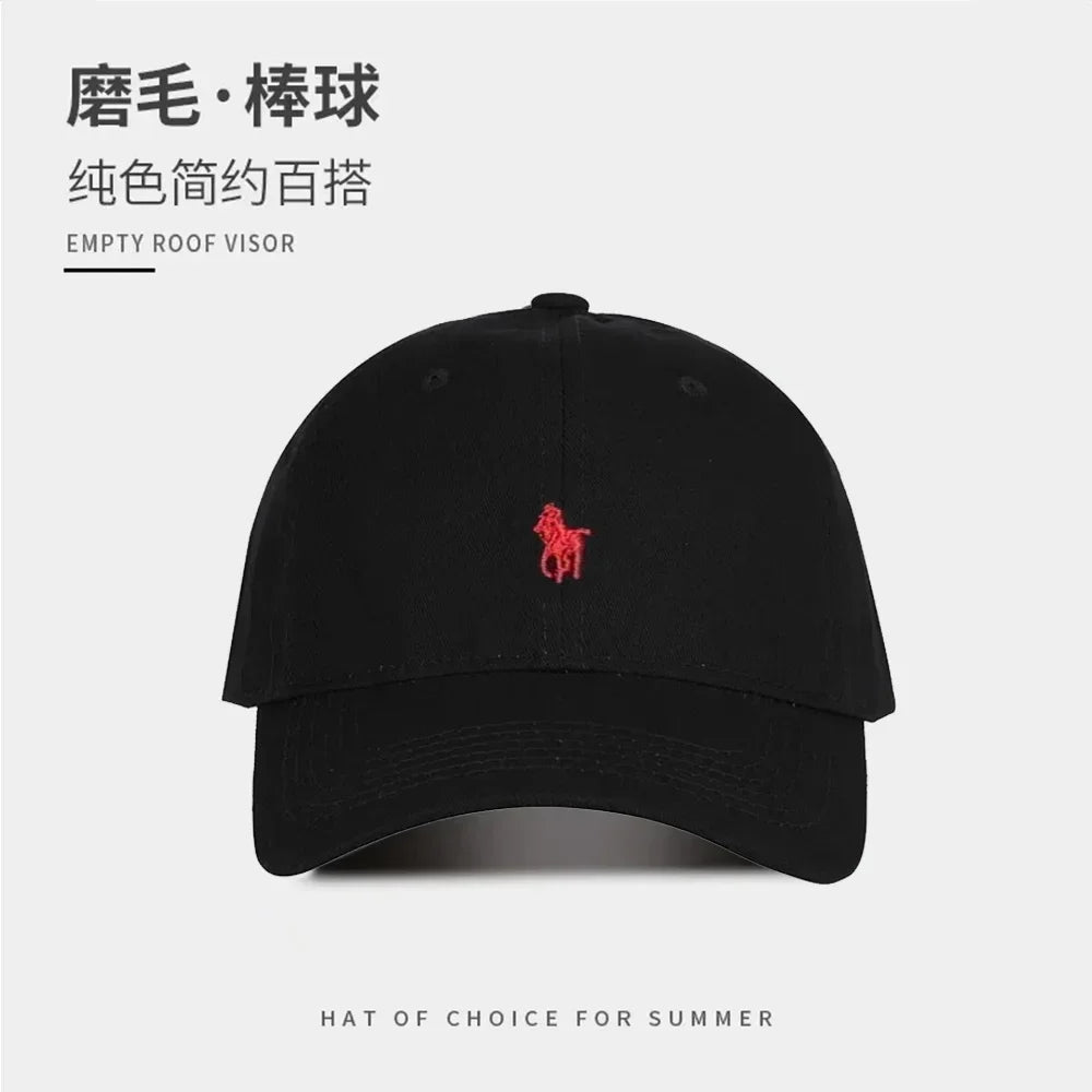 2026 Gifts Unisex Polo Cap - Soft Cotton Embroidered Baseball Dad Hat,Polo Style Breathable Casual Sun Hat for Men & Women