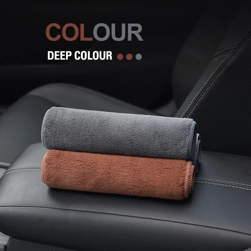 Microfiber Towel Car Cleaning Care Accessories For BMW E46 E90 E60 F30 F10 E39 E36 F20 G30 G20 E87 E92 E91 E30 F11 F31 X1 X2 X3