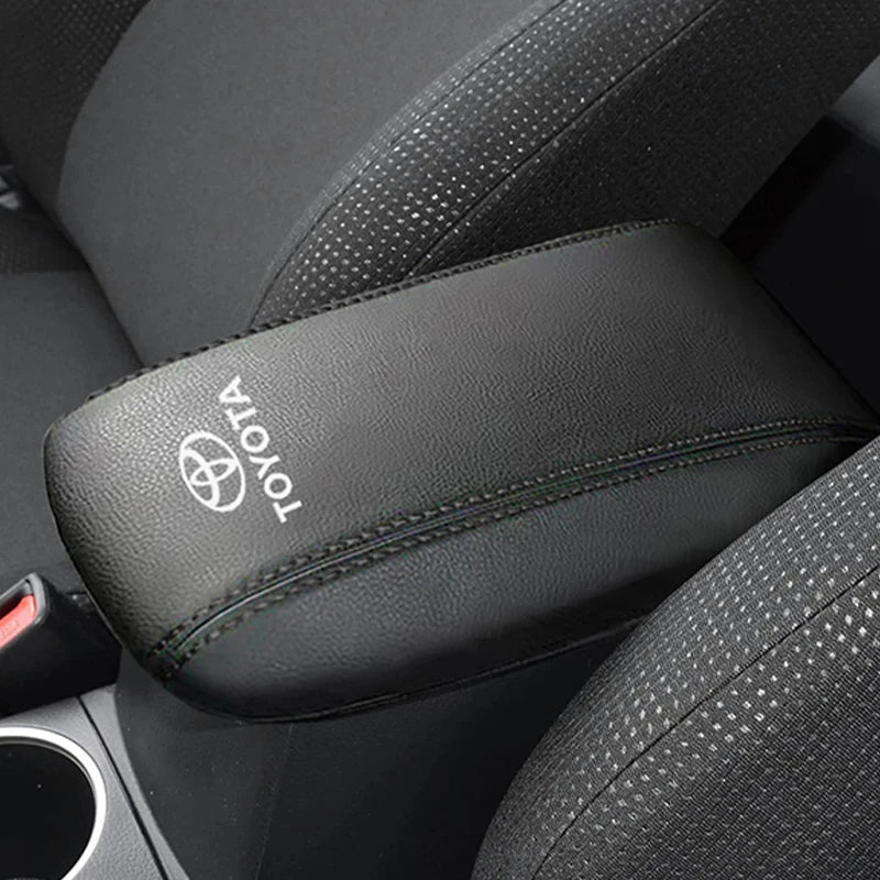 Toyota Armrest Box Protective Cover Armrest Booster Pad For Toyota Corolla Yaris Aygo GT86 Prius RAV CHR Camry Auris Avensis