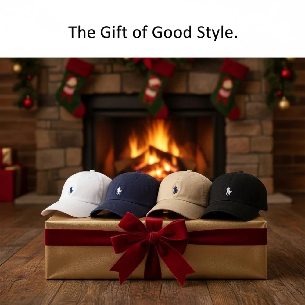 2026 Gifts Unisex Polo Cap - Soft Cotton Embroidered Baseball Dad Hat,Polo Style Breathable Casual Sun Hat for Men & Women
