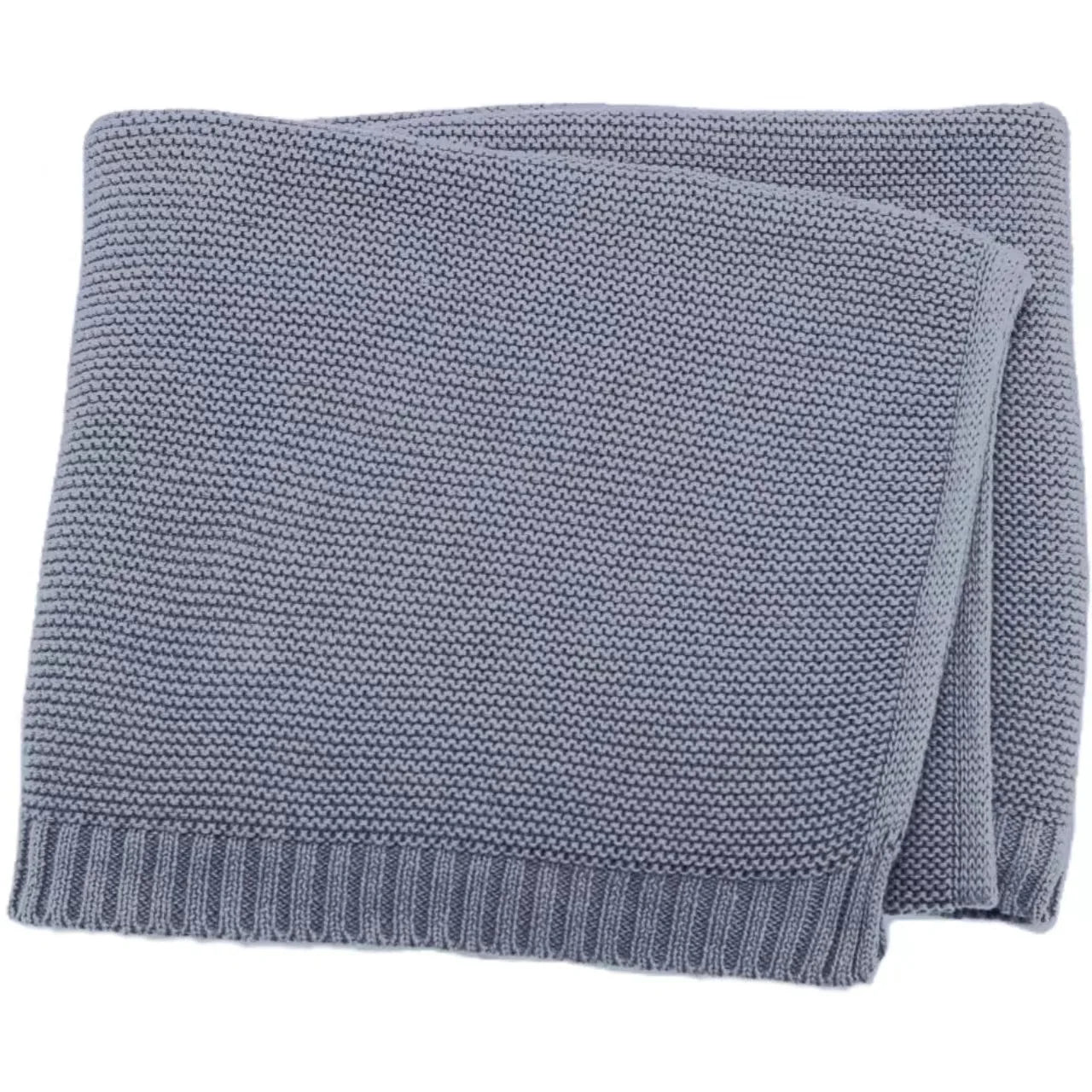 Personalized Embroidered Name Knitted Cotton Blanket Stroller Cover Kids Nap Blanket for Newborn Baby Shower Gift