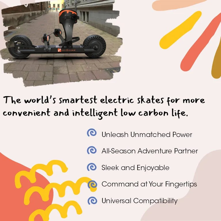 JoyEwheels Electric Skate Board Surf Board Skating Shoe Professional Roller Skates