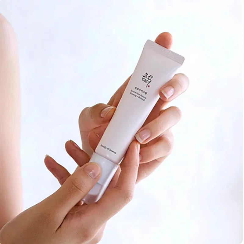 Korean Beauty of Joseon Ginseng Essence Eye Cream Moisturizing Improves Fine Lines, Dry Lines and Dark Circles Around The Eyes