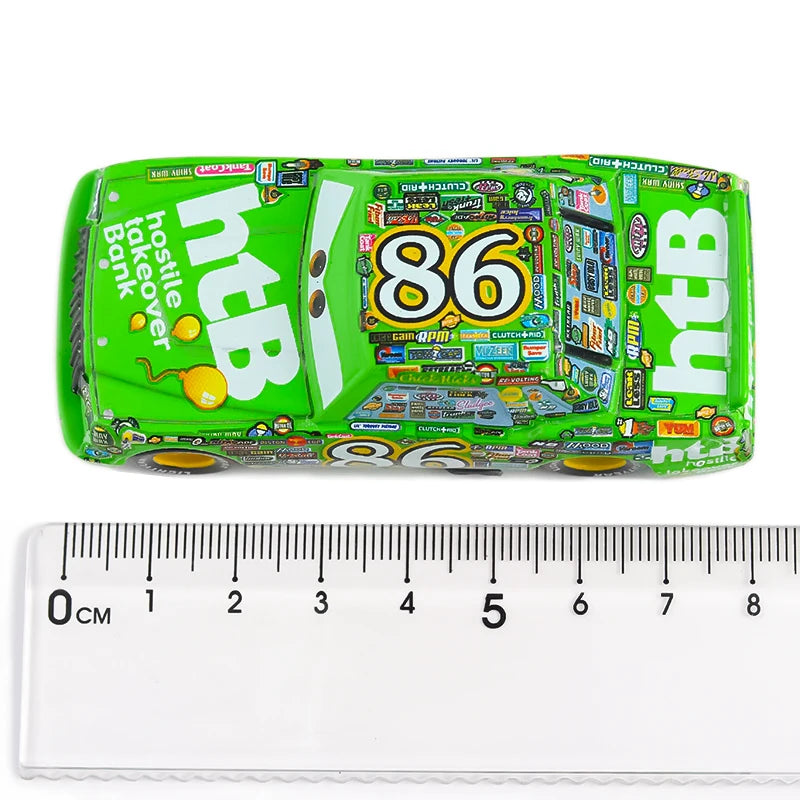 Disney Cars Figures Mack Truck Lightning McQueen Racing 1:55 Die Cast Model Children Mini Vehicle Toys Collection Birthday Gifts