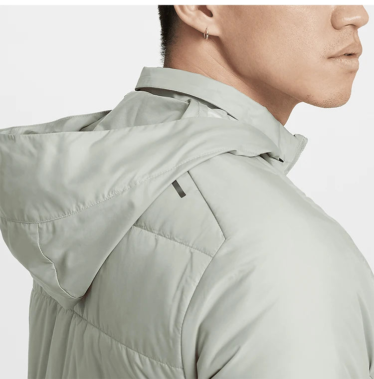Nike/Nike Genuine Autumn and Winter New Men's Spliced Warm Running Sports down Jacket Fb7557-370