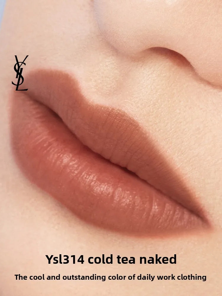 YSL Saint Laurent Black Bar Lipstick - Velvety Matte Lip Color, the Perfect Birthday Gift for Your Girlfriend