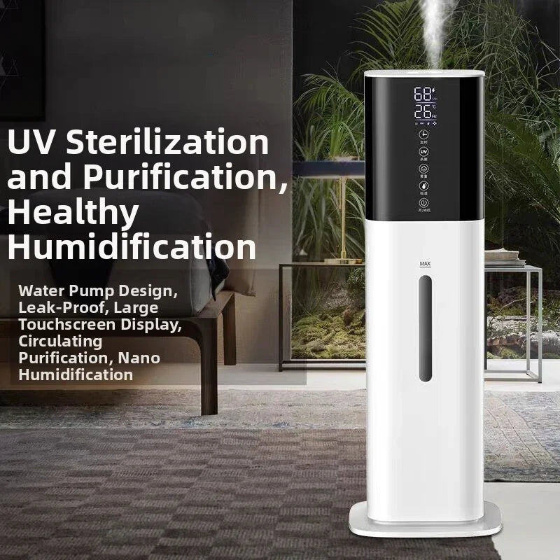 7L Floor Standing Humidifier with Remote Control Baby Room Humidifier Ultra Quiet Quiet Floor Humidifier For Living Room