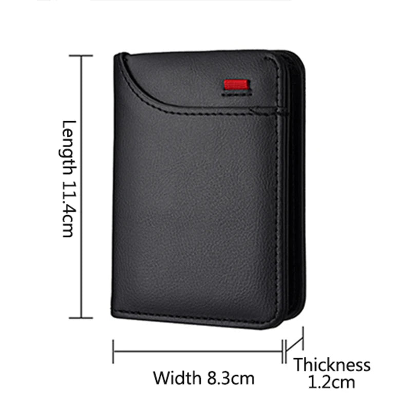 Leather Men Wallet Gift Coin ID Cash Credit Card Holder Purses For BMW X3 X5 M5 M3 E46 E90 E60 F10 E39 F30 E36 G30 E87 E30 G20
