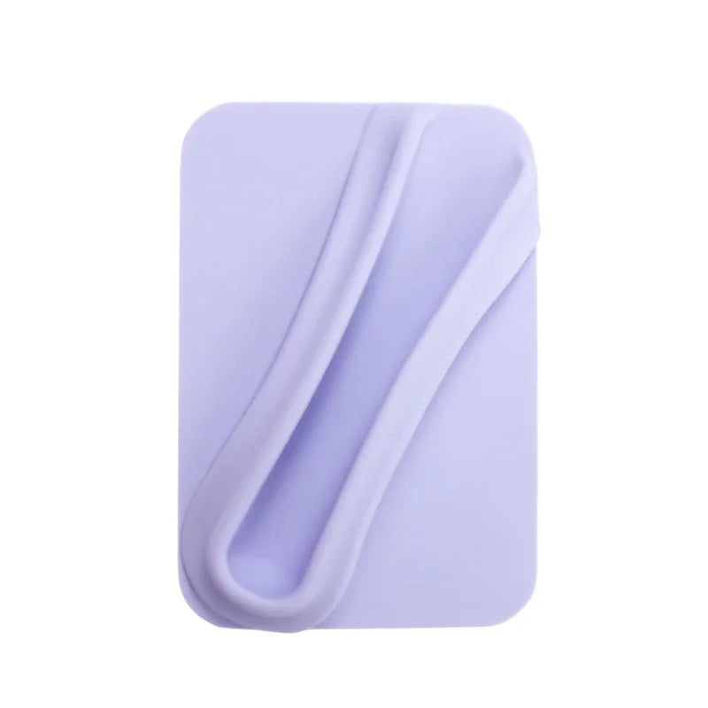 Lip Gloss Lipstick Lip Holder Soft Silicone Strong Adhesive Stand for IPhone 15 14 16 Pro Max Samsung S24 S25 Universal Bracket