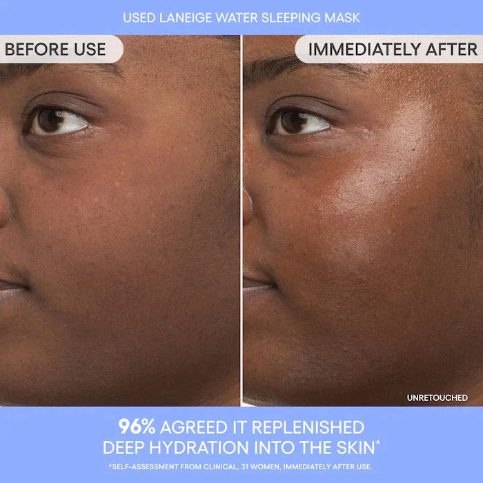 Laneige Water Sleeping Mask Hydrating Face Moisturizes Brightens Skin Creams Deep Moisturizing Shrink Pores Care for Beauty