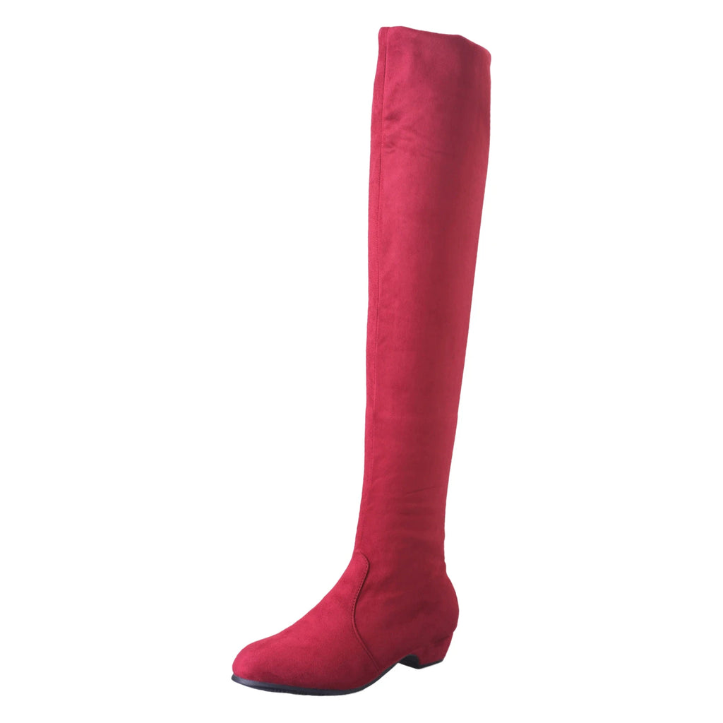 Women'S Over The Knee Thick Heel Boots