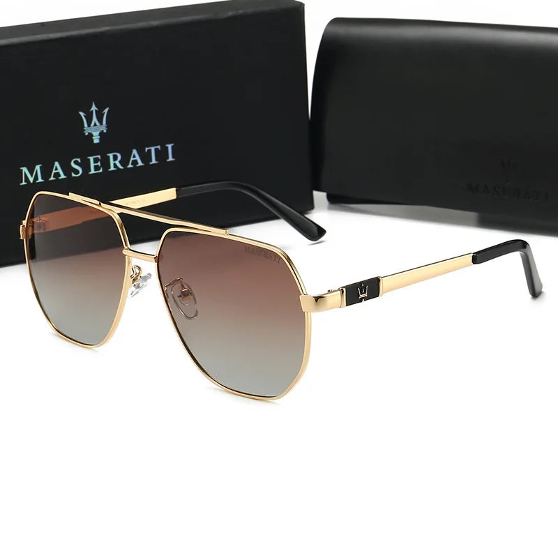 Car Luxury Men Polarized Sunglasses Anti Glare Driver Goggle For Maserati Quattroporte Spyder Levante Coupe GranTurismo