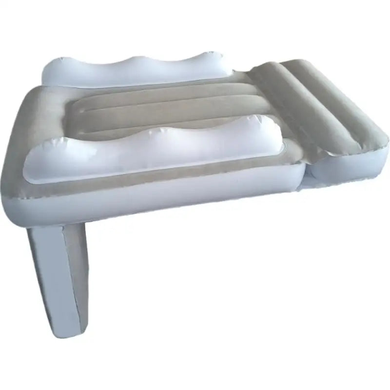 Baby Inflatable Mattress Children's Car Rear Folding Car Mat Outdoor Travel Thickened Plush Air Cushion Car Inflatable Bed ﻿