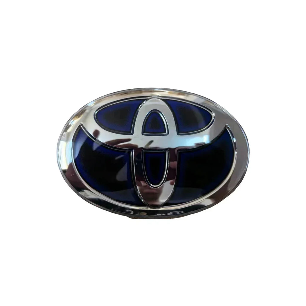 Car Front Grille Badge Trunk Emblem for Toyota Camry Corolla RAV4 Prius Hybrid Series Logo Replacement Decorative Accessories