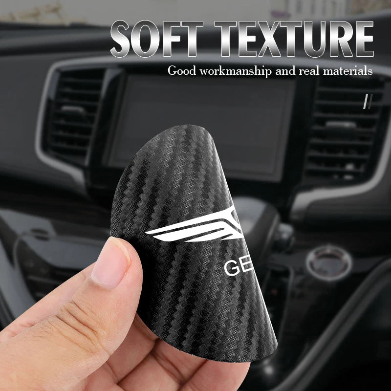 2PCS Car Cup Slot Non-Slip Mat Auto Accessories For Genesis G80 GV70 GV80 GV60 G70 Essentia Neolun G90 GV90 X