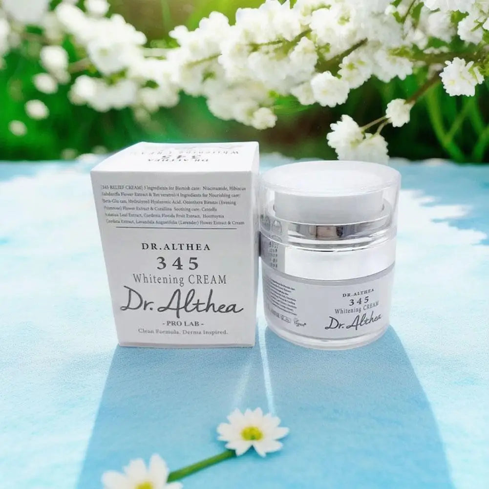 Dr Althea 345 Relief Cream Antioxidant Soothing Moisturizing Repair Skin Barrier Reduce Redness Brightening Korean Skin Care