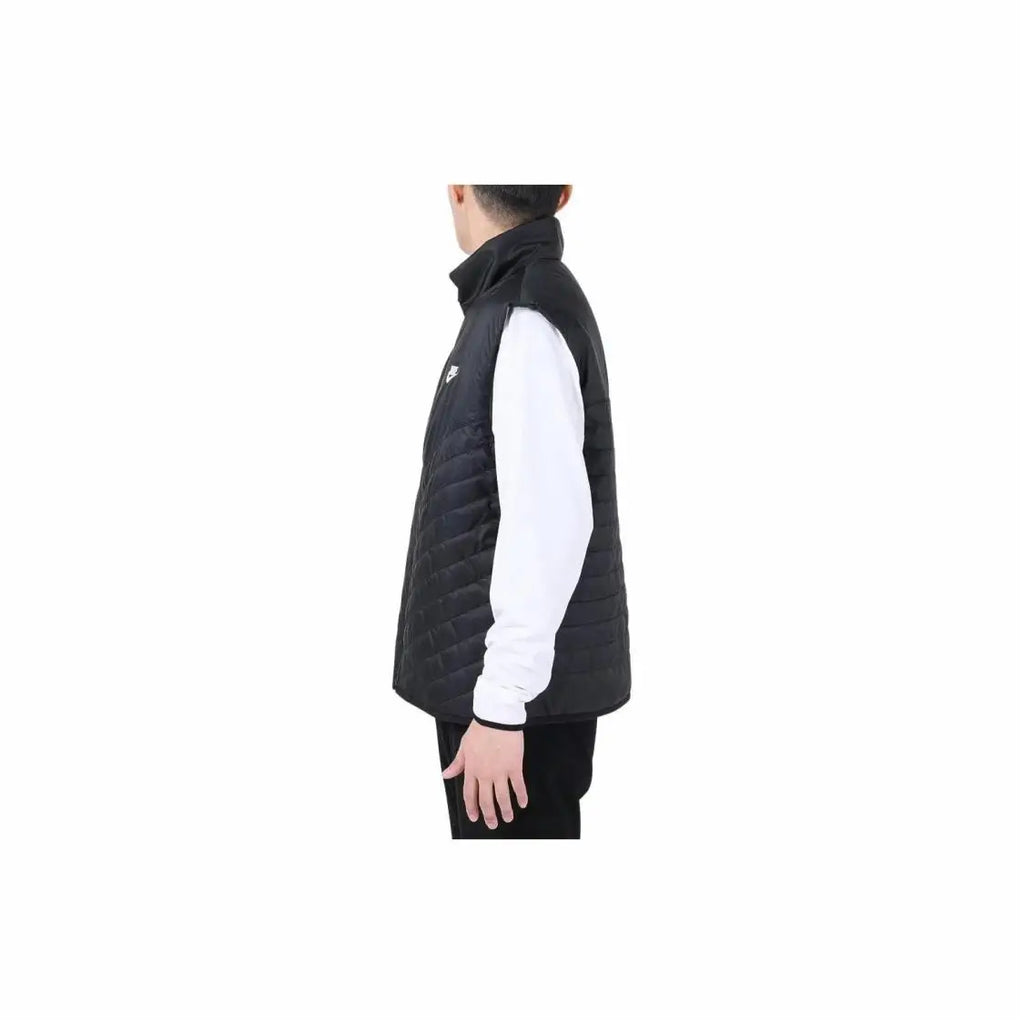 Nike Therma-FIT Solid Color Stand Collar Full-Zip Sleeveless Gilet FB8202-011