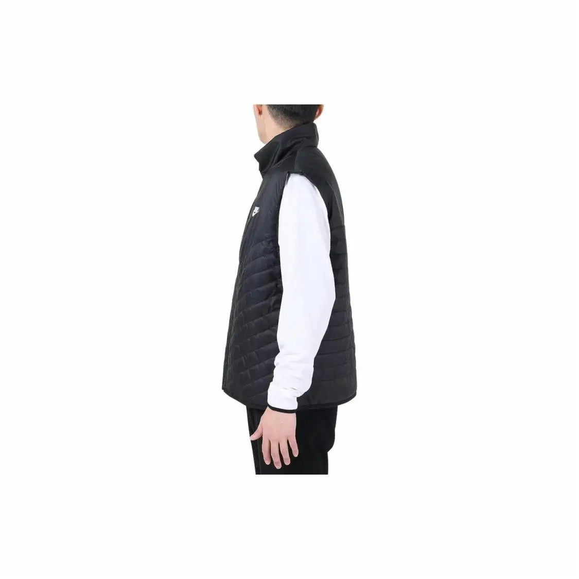 Nike Therma-FIT Solid Color Stand Collar Full-Zip Sleeveless Gilet FB8202-011