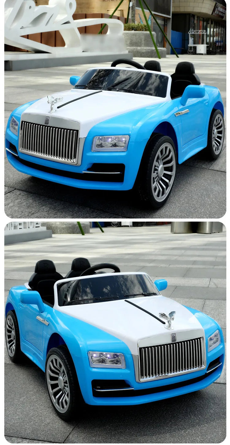 12v Big Power New Large Four Wheels Remote Controll Children's Electric Rechargeable Ride On Car