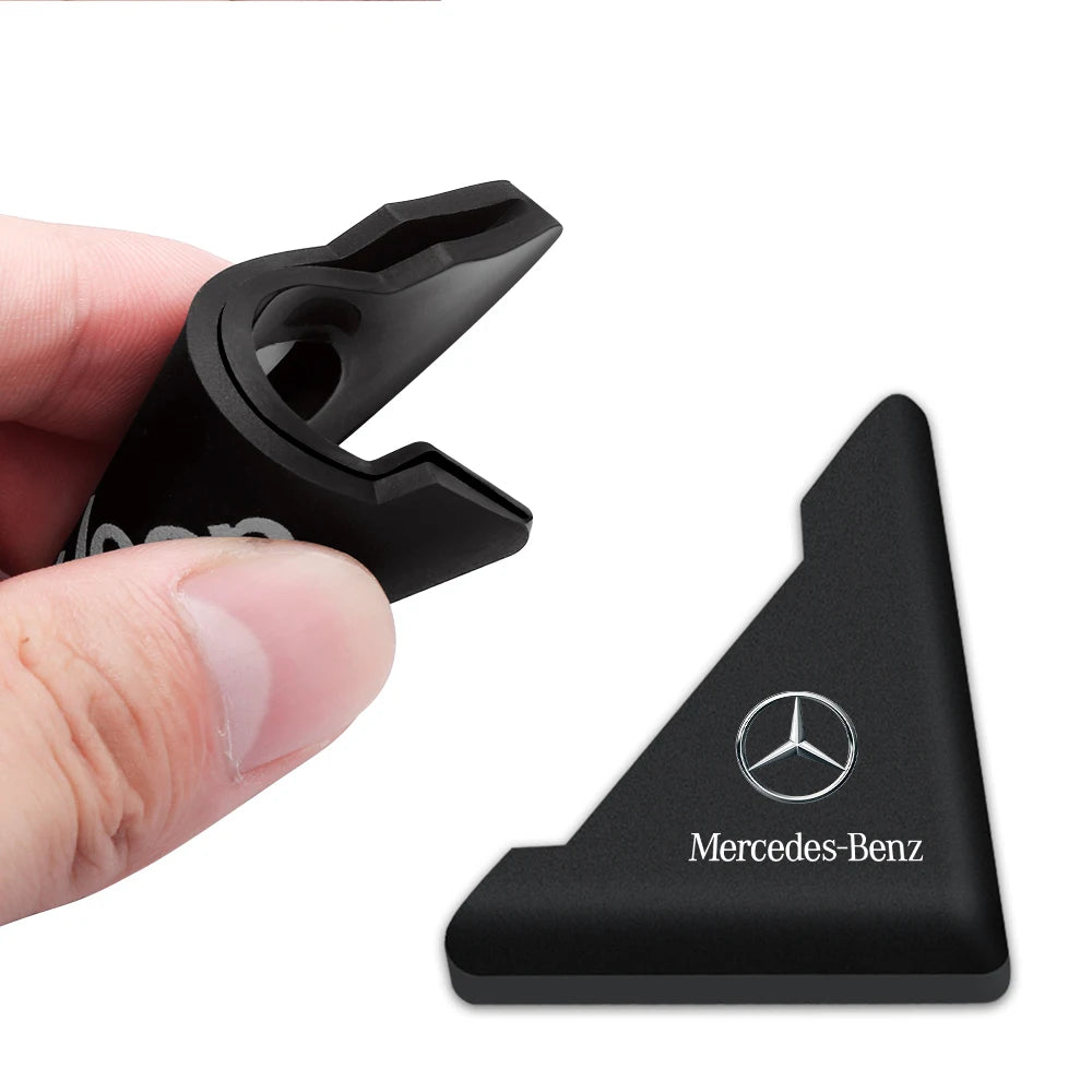 2Pcs Car Door Corner Crash Scratch Protector Cover for Mercedes Benz A B C E R G S Class AMG W124 W169 W176 W212 W204 W205 W210