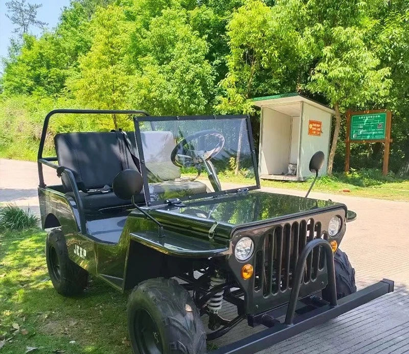 All-terrain adult electric farmer beach car off-road double leisure scenic kart