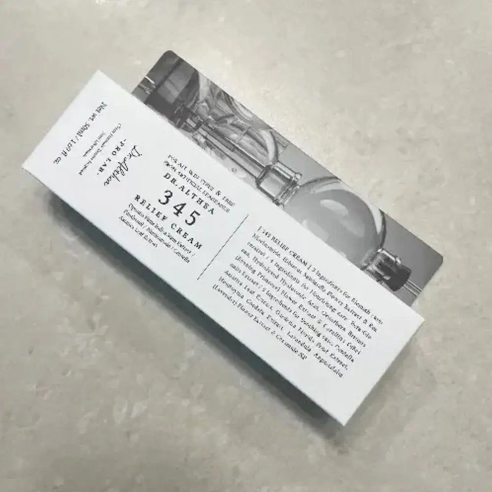 Dr Althea 345 Relief Cream Antioxidant Soothing Moisturizing Repair Skin Barrier Reduce Redness Brightening Korean Skin Care
