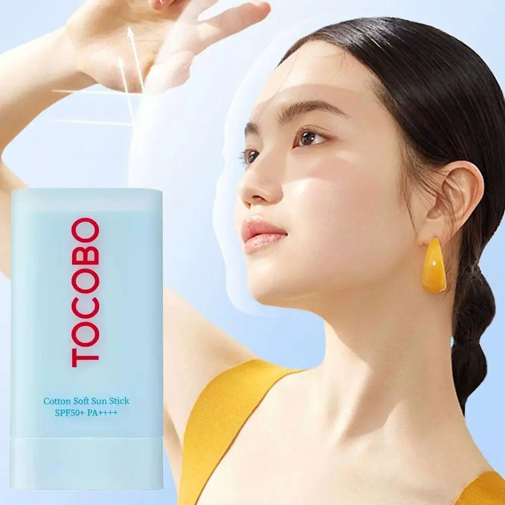 Cotton Protective Stick SPF 50+ Water Sense Essence Sunscreen Oil Control Refreshing Non-greasy Moisturise