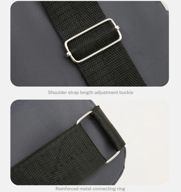 Casual Men Crossbody Shoulder Bag Chest Bag Outdoor Travel Sports For Ferrari Roma F80 296 GTB GTS SF90 Stradale Spider Spyde