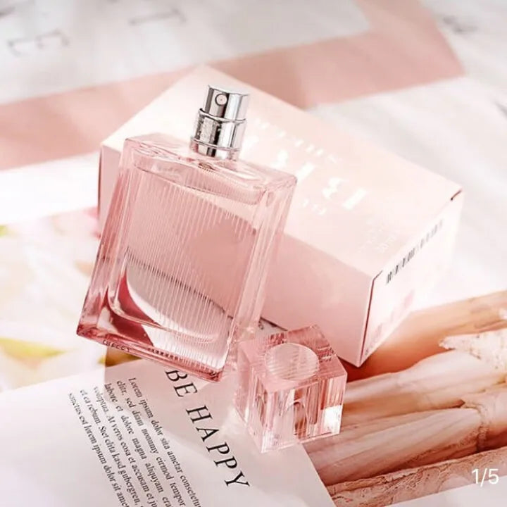 Burberry Brit Sheer Eau de Toilette 50ml/100ml , Original Women's Floral Perfume, Long Lasting Fragrance, Beauty Makeup