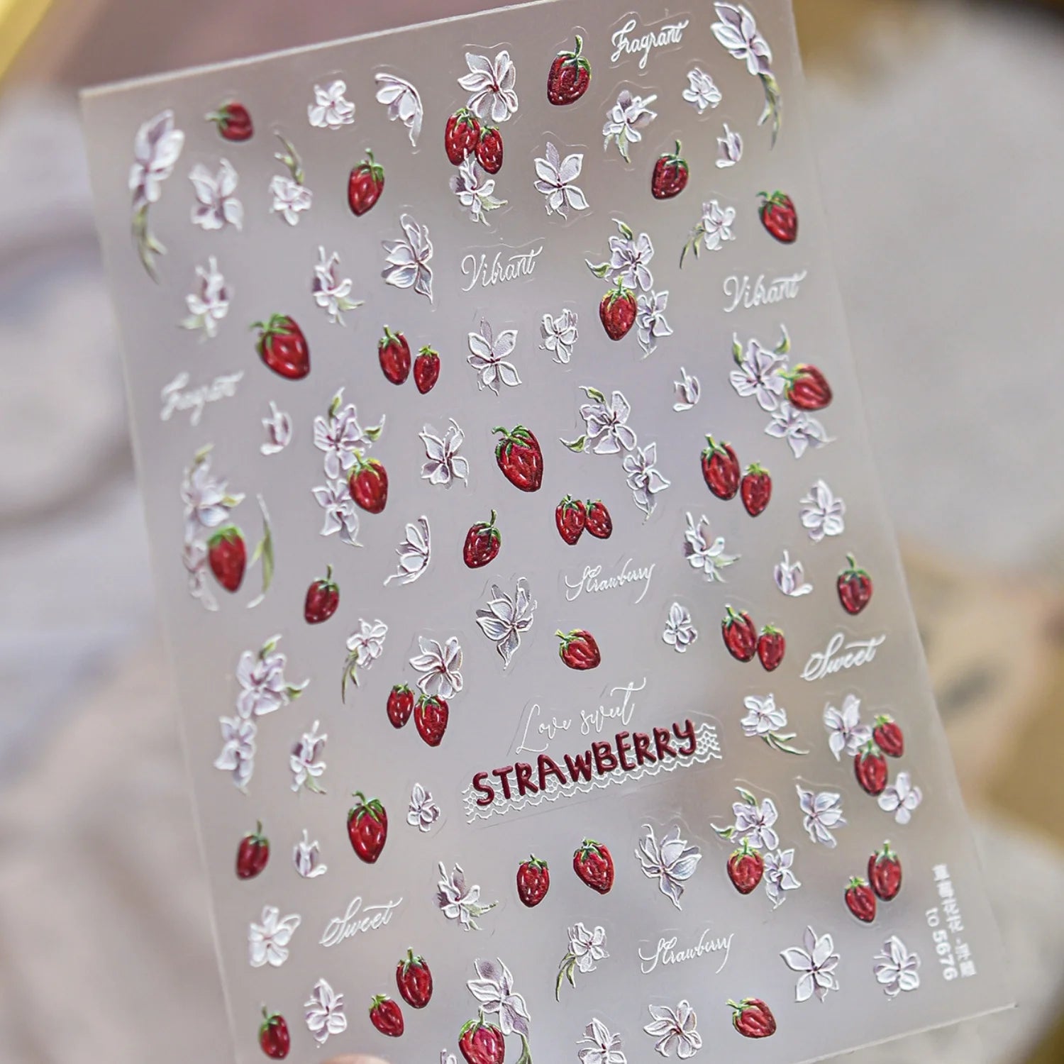 5D Fresh Summer Vacation Nail Sticker Coconut Tree Tropical Fruit Ice Cream Swim Ring Sunglasses Seaside Holiday Nail Art Decal