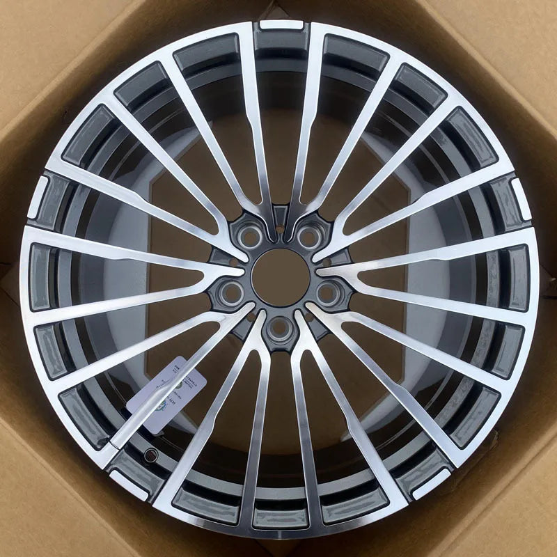 Customized Car Wheels 18 19 20 22 Inch Aluminium Black Chrome Alloy Wheel Rims for