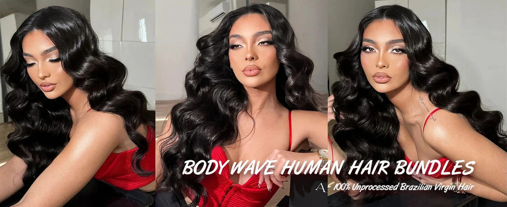16A Body Wave Bundles Human Hair 40 Inch Remy Brazilian Virgin Weave Hair 3 4 5 Pcs 100% Unprocessed Raw Hair Bundles Extensions