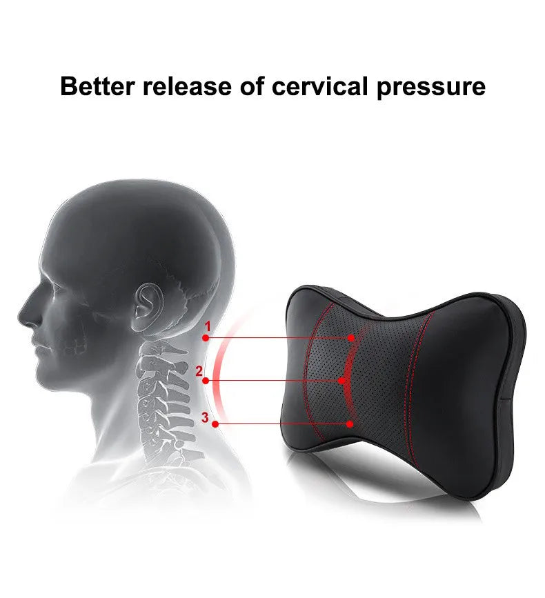 Car Seat Neck Pillow Headrest Rest Cushion Seat Belt Shoulder Pad For Mercedes Benz AMG W204 W205 W203 W211 W212 W213 W201 W210