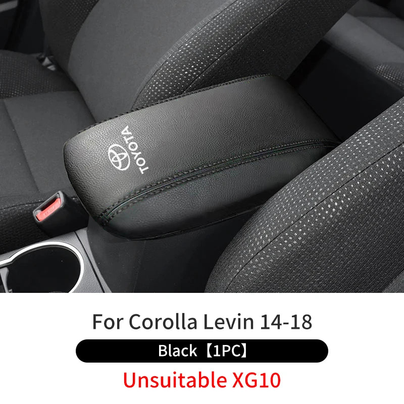 Toyota Armrest Box Protective Cover Armrest Booster Pad For Toyota Corolla Yaris Aygo GT86 Prius RAV CHR Camry Auris Avensis