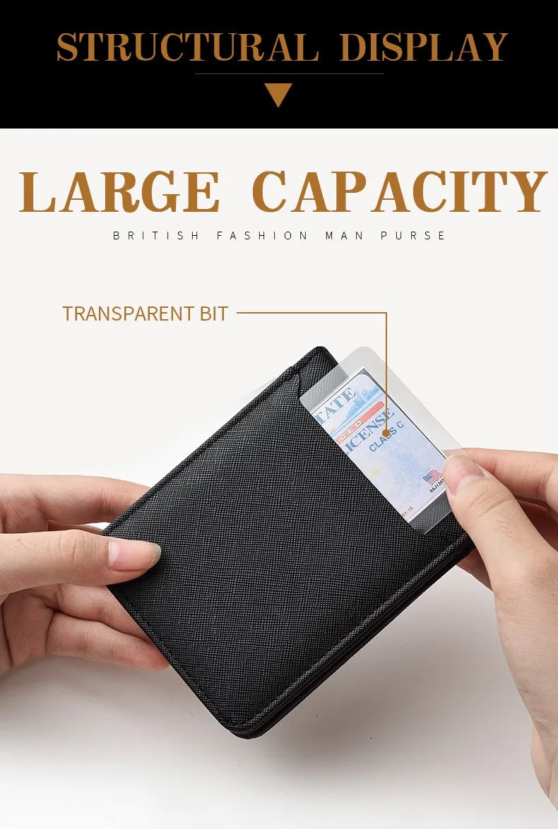 Men Wallet Card Holder Driver License Documents Wallet for New Bentley Flying Spur Continental GT Bentayga Mulsanne Accessories