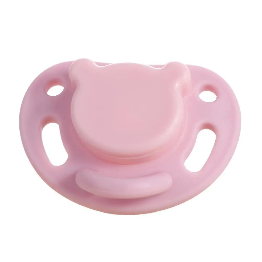 Comfort Newborn Bite Supplies Baby Gift Round Head Soother Nipples With Storage Box Cartoon Baby Pacifier Infant Sleep Nipple