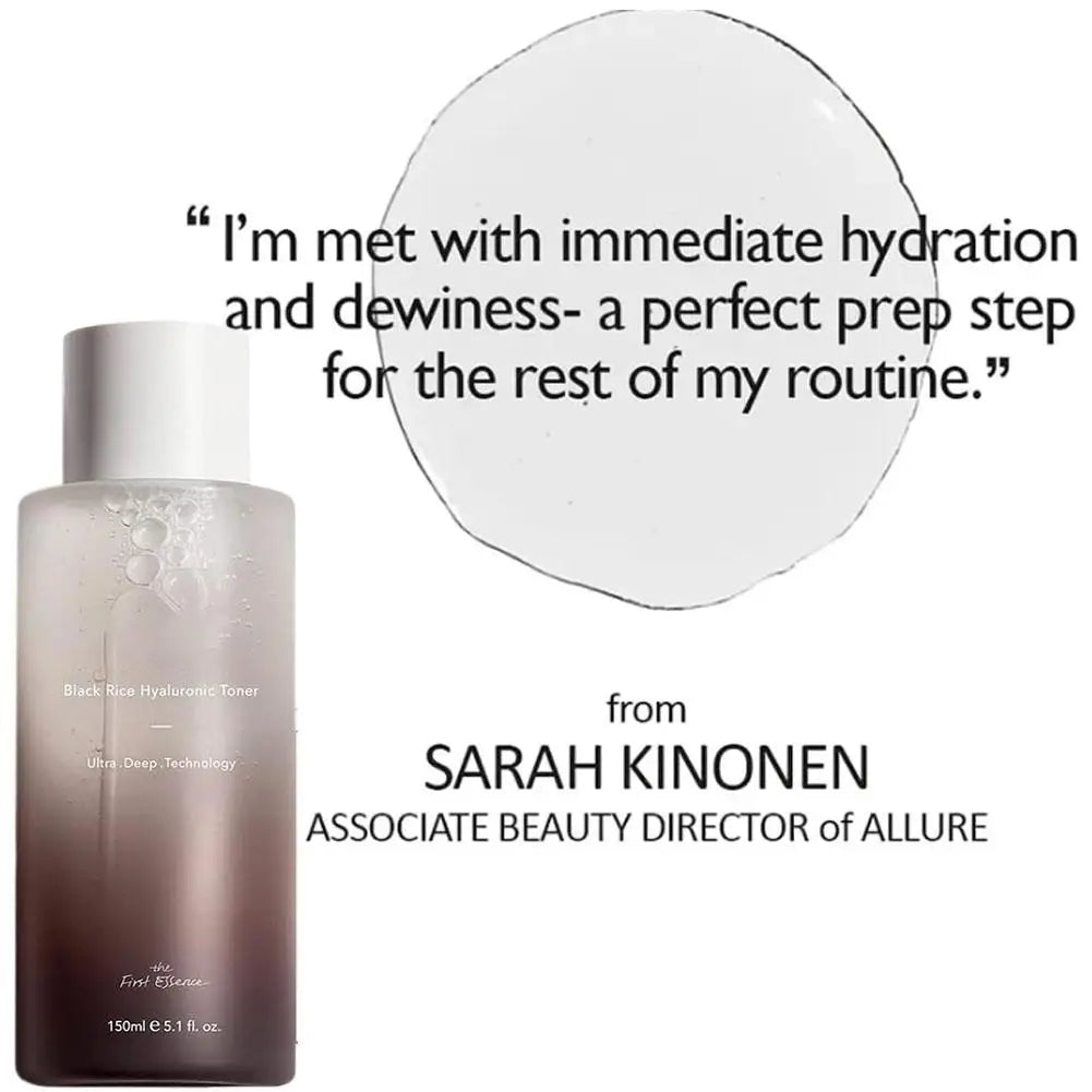 Haruharu Wonder Black Rice Toner Remove Acne Face Serum Moisturize Skin Rejuvenating Hyaluronic Acid Shrink Pore Face Skin Care
