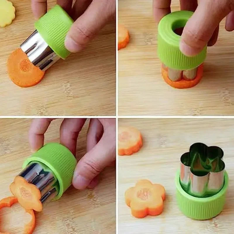 Colorful Cookie Cutter Set, 12 pcs  Shape Stainless Steel Mini Food Cutters, Perfect for Baking, Decorating, and Lunch Snacks