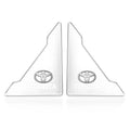 2Pcs Car Door Corner Protector Stickers Decoration For Toyota Land Cruiser Sienna Rav4 Prado Tacoma Yaris Rush Fortuner CHR Voxy