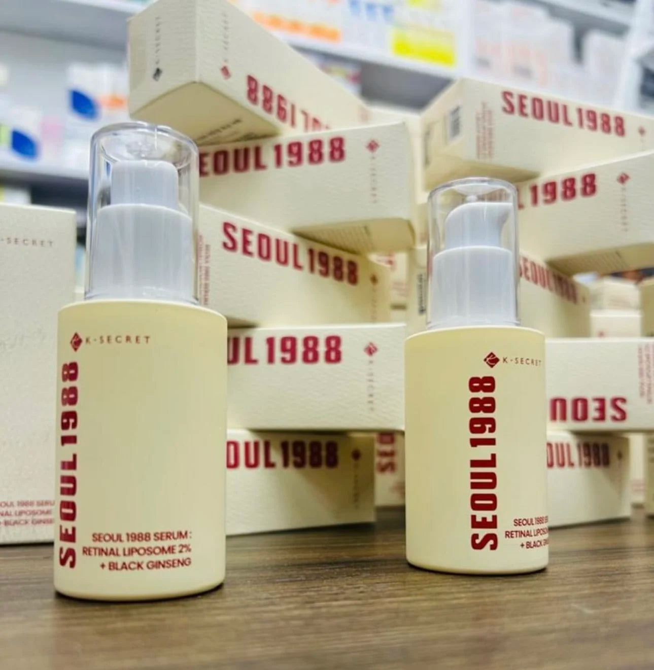 Original Korean Skin Care Series Pine Cleansing Milk Brand Eye Cream Ginseng Serum Whitening Sunscreen K-secret Seoul 1988 Care