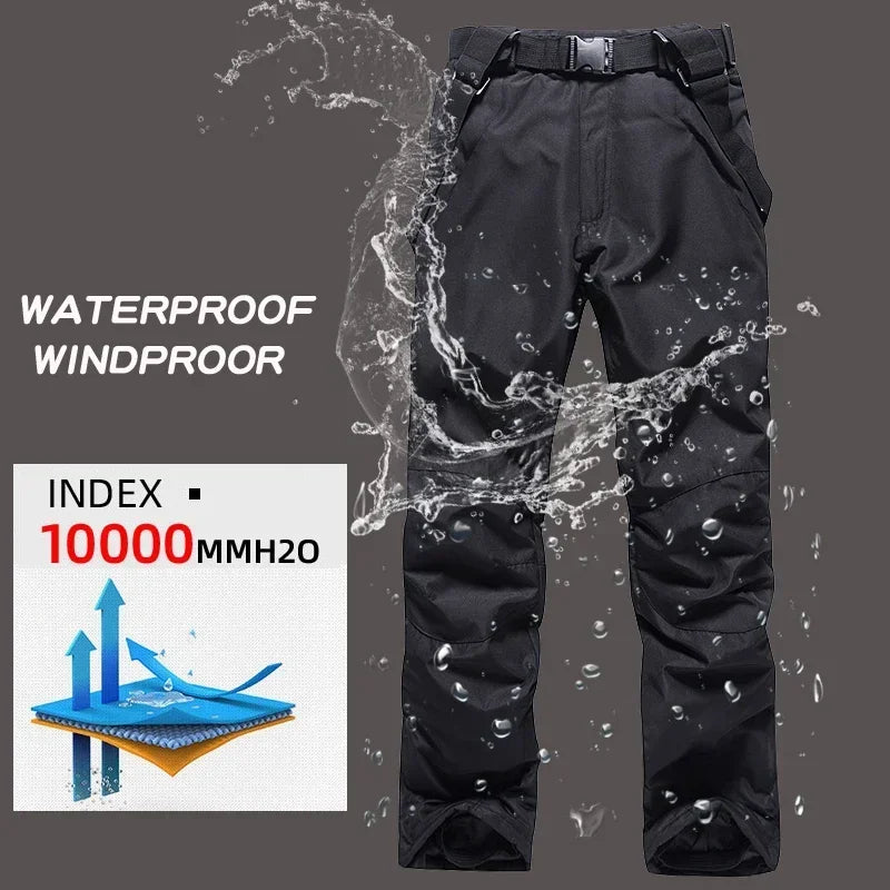 men's winter ski suit set
