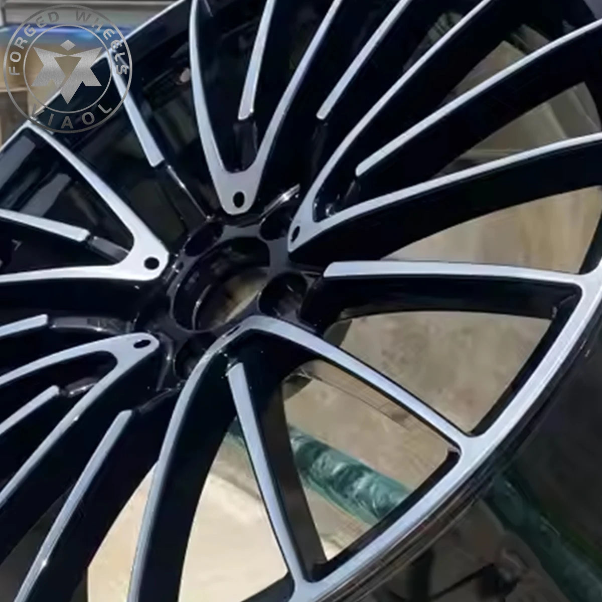 Custom ET Multi Spoke 5 6 Holes 21 22 23 24 Inch Aluminium Alloy Forged Car Wheels Rims for S500 GLS GLE63