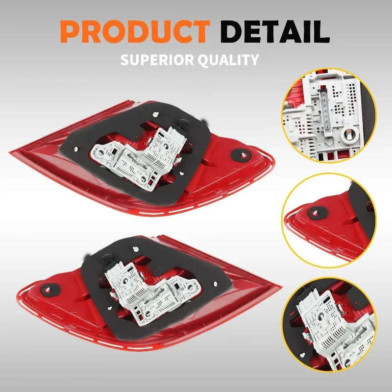 LED Tail Light Rear Brake Lamp For Benz W204 European version C63 AMG C180 C200 C250 C300 C350 2011 2012 2013 2014