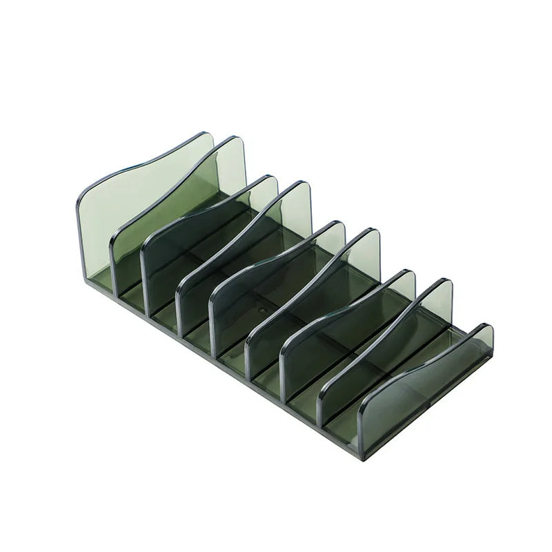 Eyeshadow Palette Organizer Eyepowder Storage Tray Cosmetics Rack Makeup Tools Compartment Holder For Women makeup organizer