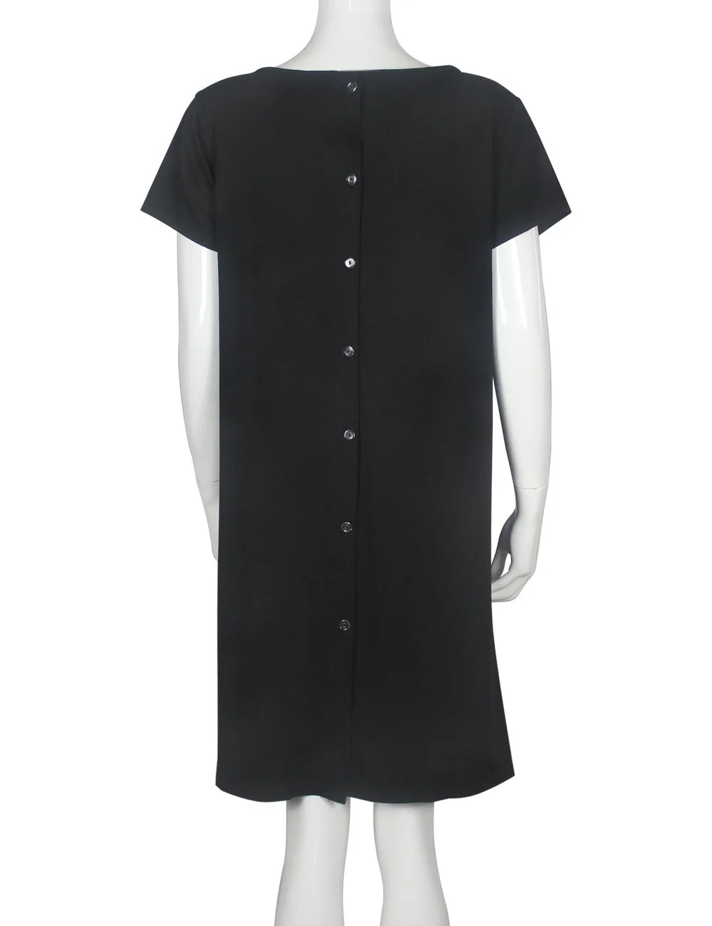European And American Maternity Hospital Dress With Hidden Side Openings For Nursing Care Short Sleeves