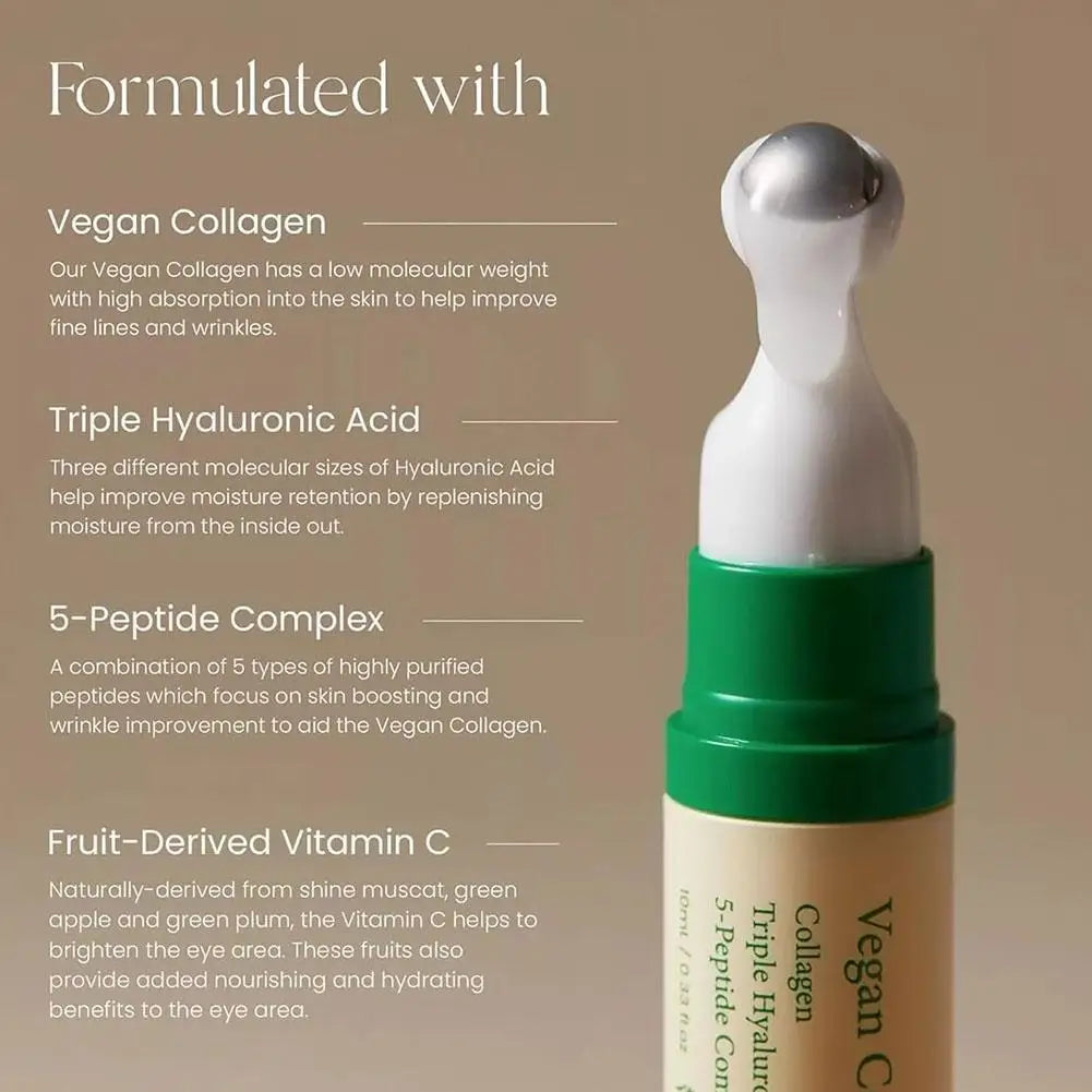 [AXIS-Y] 1/2pcs Collagen Eye Serum Roller Ball Improve Dullness Fade Fine Lines Nourishing Eye Care Stay Up Late Savior