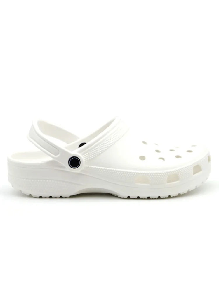 Classic shoes with soft soles, comfortable for both men and women, non slip and breathable outdoor slippers, flat heel slippers